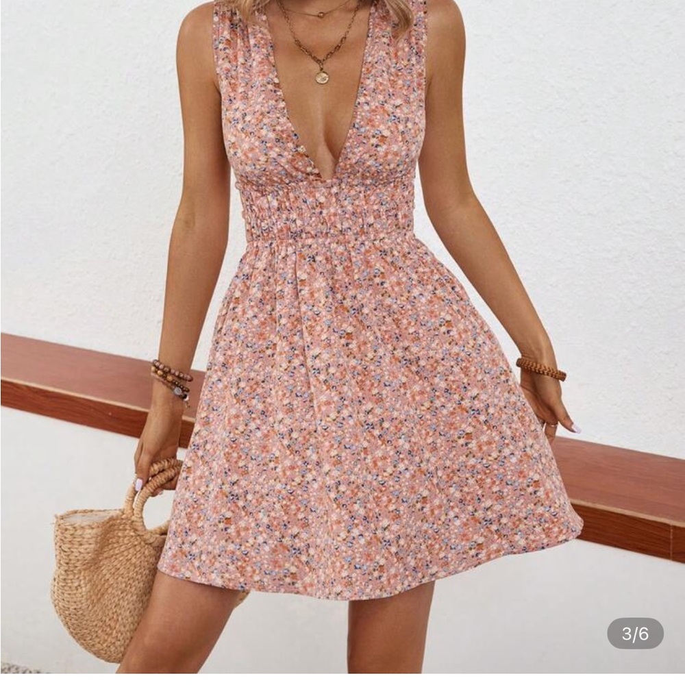 Floral Sleeveless Dress